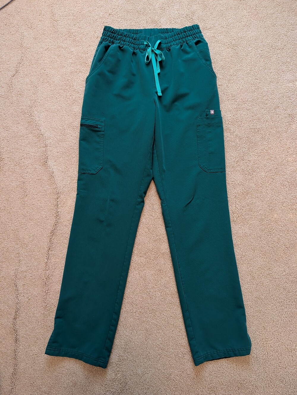 Figs Hunter Green Dowa Pants